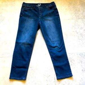 Terra & Sky Straight Blue Jeans 14W